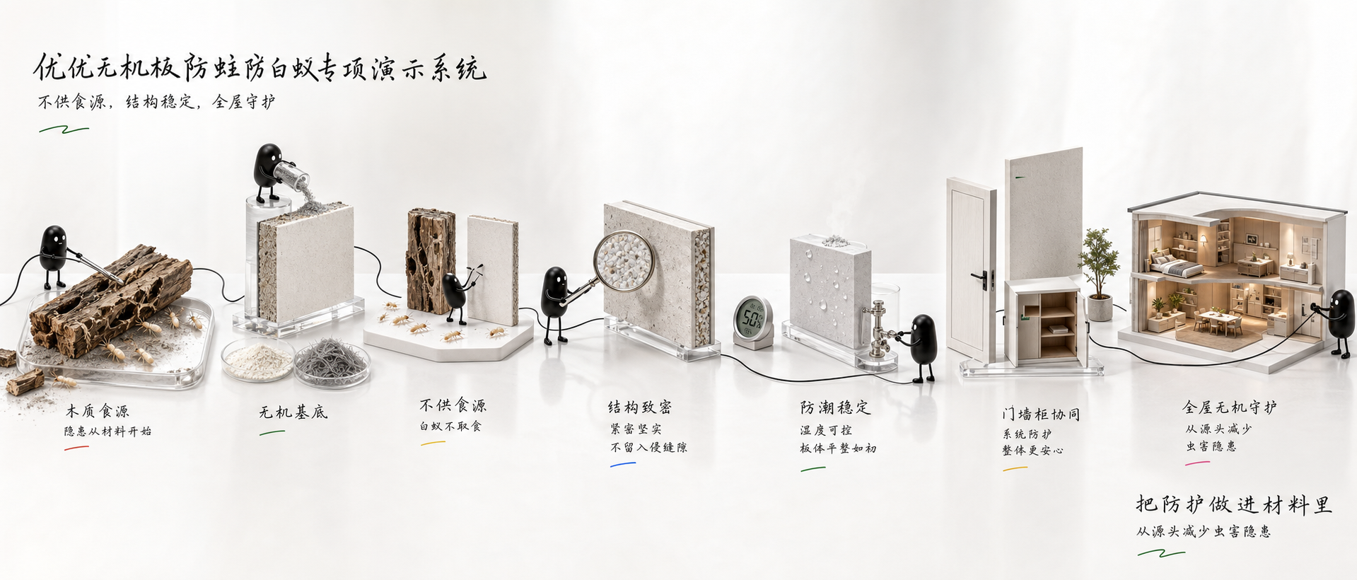 优优无机板防蛀防白蚁专项演示系统预览图
